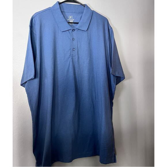 Lot of 4 George Men’s Polo Shirts 2XL 100% Cotton Assorted Colors - Picture 4 of 9